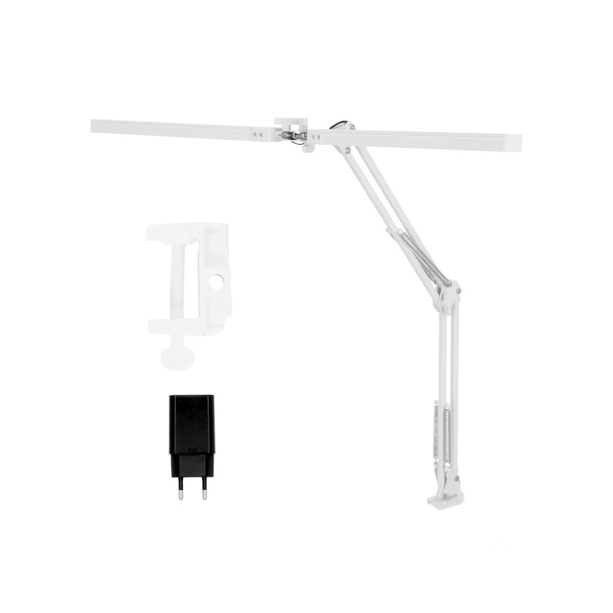 Brilagi - LED Dimming εύκαμπτο Επιτραπέζιο φωτιστικό VARIO 2xLED/14W/230V 3000-6000K λευκό