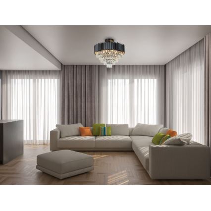 Brilagi - Επιφανειακός πολυέλαιος CARLOS 9xE14/40W/230V διάμ. 60 εκ.