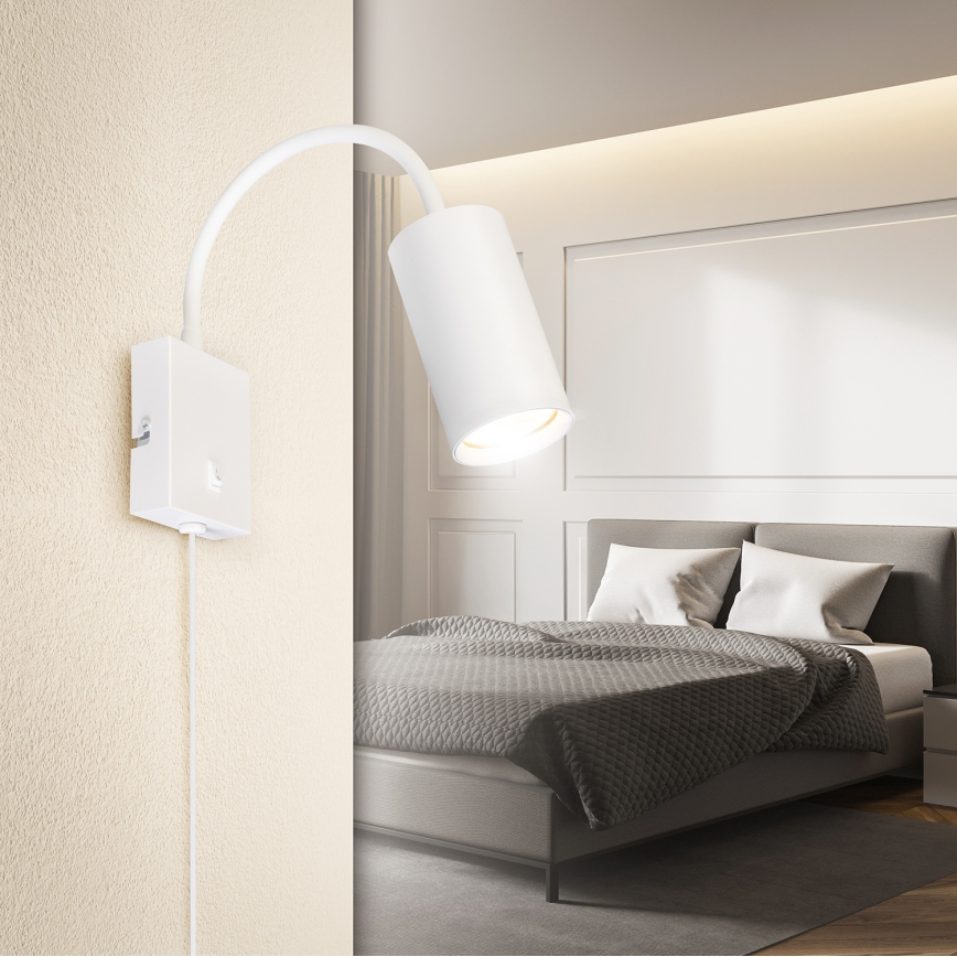 Brilagi - Εύκαμπτο φωτιστικό τοίχου SELE 1xGU10/30W/230V λευκό