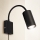 Brilagi - Εύκαμπτο φωτιστικό τοίχου SELE 1xGU10/30W/230V μαύρο