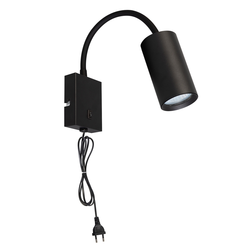 Brilagi - Εύκαμπτο φωτιστικό τοίχου SELE 1xGU10/30W/230V μαύρο