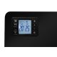 Brilagi - Ηλεκτρικός θερμοπομπός 1000/1300/2300W LCD/timer/TURBO/θερμοστάτης μαύρο + τηλεχειριστήριο