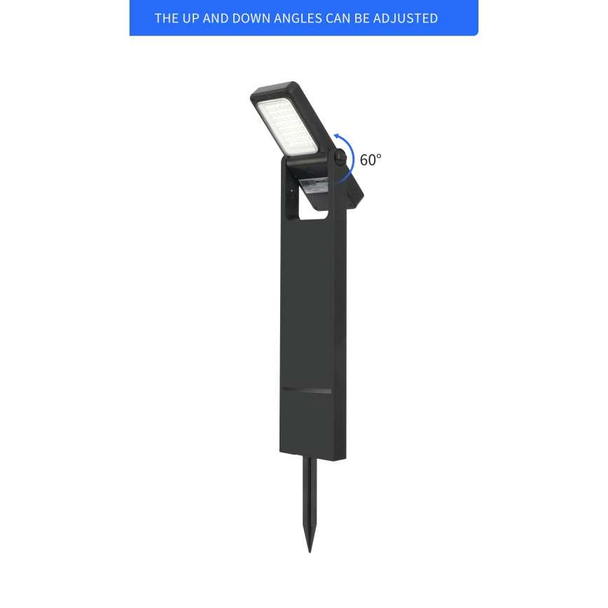 Brilagi - Ηλιακή λάμπα LED ΗΛΙΟΣ SPIKE LED/4W/3,7V 2200 mAh IP44