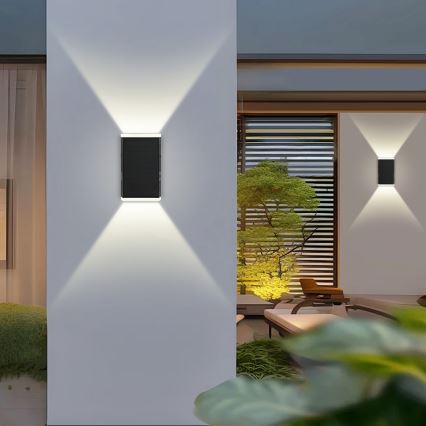 Brilagi - Ηλιακό φωτιστικό τοίχου LED ΗΛΙΟΣ GUARD LED/2W/3,7V 2000 mAh IP45