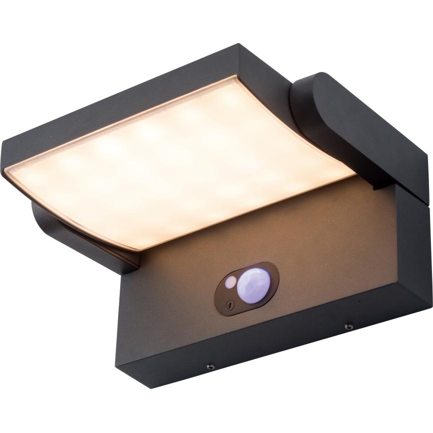 Brilagi - Ηλιακό φωτιστικό τοίχου LED με αισθητήρα ANKLE LED/3,5W/3,7V 2200 mAh IP54