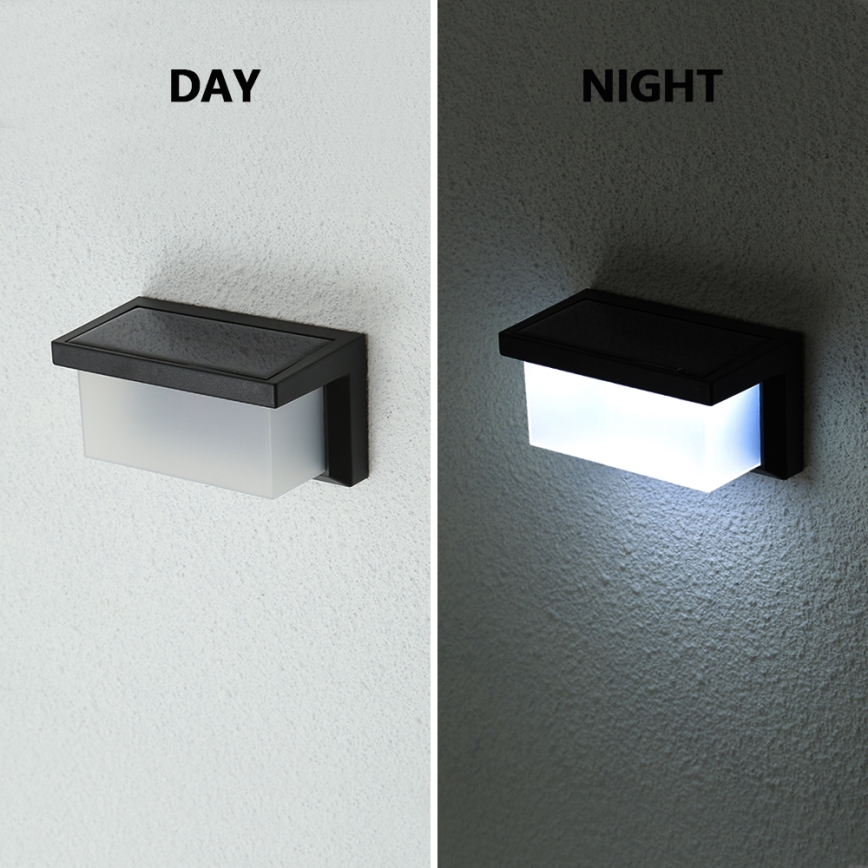 Brilagi - Ηλιακό φωτιστικό τοίχου LED με αισθητήρα BRICK LED/12W/5,5V 1200 mAh IP65