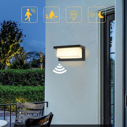 Brilagi - Ηλιακό φωτιστικό τοίχου LED με αισθητήρα BRICKY LED/5W/6V 4000 mAh IP65