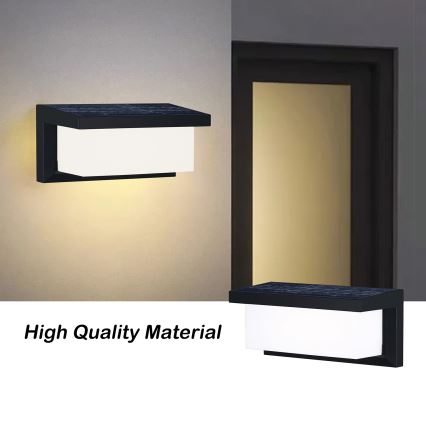 Brilagi - Ηλιακό φωτιστικό τοίχου LED με αισθητήρα BRICKY LED/5W/6V 4000 mAh IP65