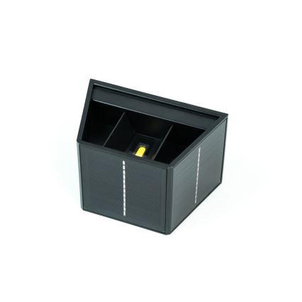 Brilagi - Ηλιακό φωτιστικό τοίχου LED με αισθητήρα SOLAR CUBE LED/2W/3,2V 1300 mAh IP54