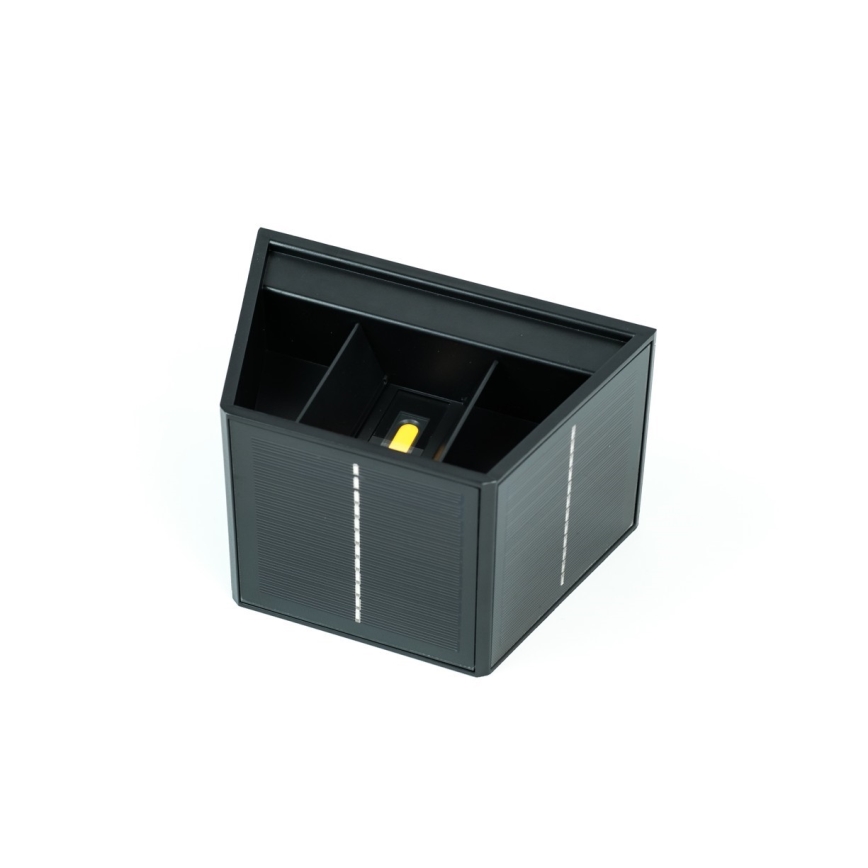 Brilagi - Ηλιακό φωτιστικό τοίχου LED με αισθητήρα SOLAR CUBE LED/2W/3,2V 1300 mAh IP54