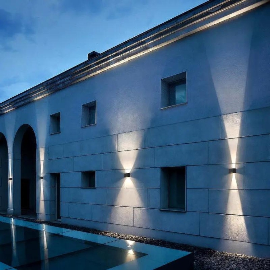 Brilagi - Ηλιακό φωτιστικό τοίχου LED με αισθητήρα SOLAR CUBE LED/2W/3,2V 1300 mAh IP54