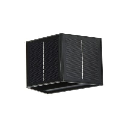 Brilagi - Ηλιακό φωτιστικό τοίχου LED με αισθητήρα SOLAR CUBE LED/2W/3,2V 1300 mAh IP54