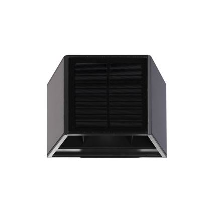 Brilagi - Ηλιακό φωτιστικό τοίχου LED με αισθητήρα SOLAR CUBE LED/2W/3,2V 1300 mAh IP54