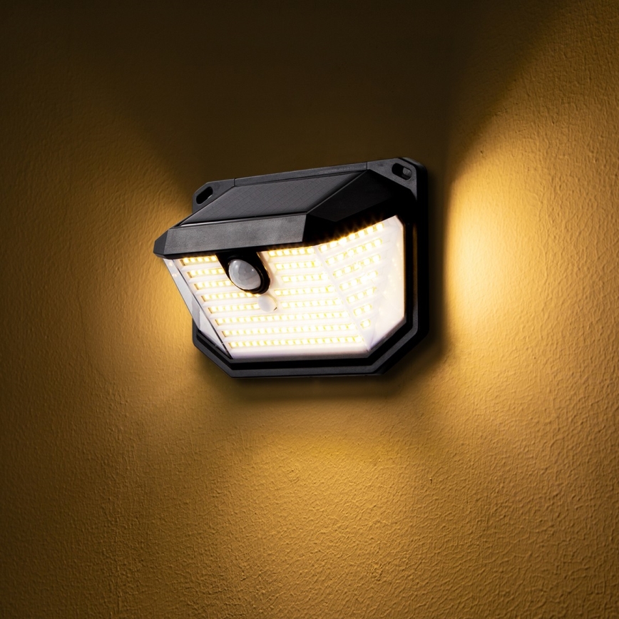 Brilagi - Ηλιακό φωτιστικό τοίχου LED με αισθητήρα WALLIE LED/4W/5,5V 1200 mAh 3000K IP65