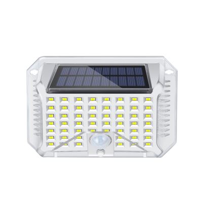 Brilagi - Ηλιακό φωτιστικό τοίχου LED με αισθητήρα WALLIE LED/4W/5,5V 1200 mAh 6500K IP64 ασημί