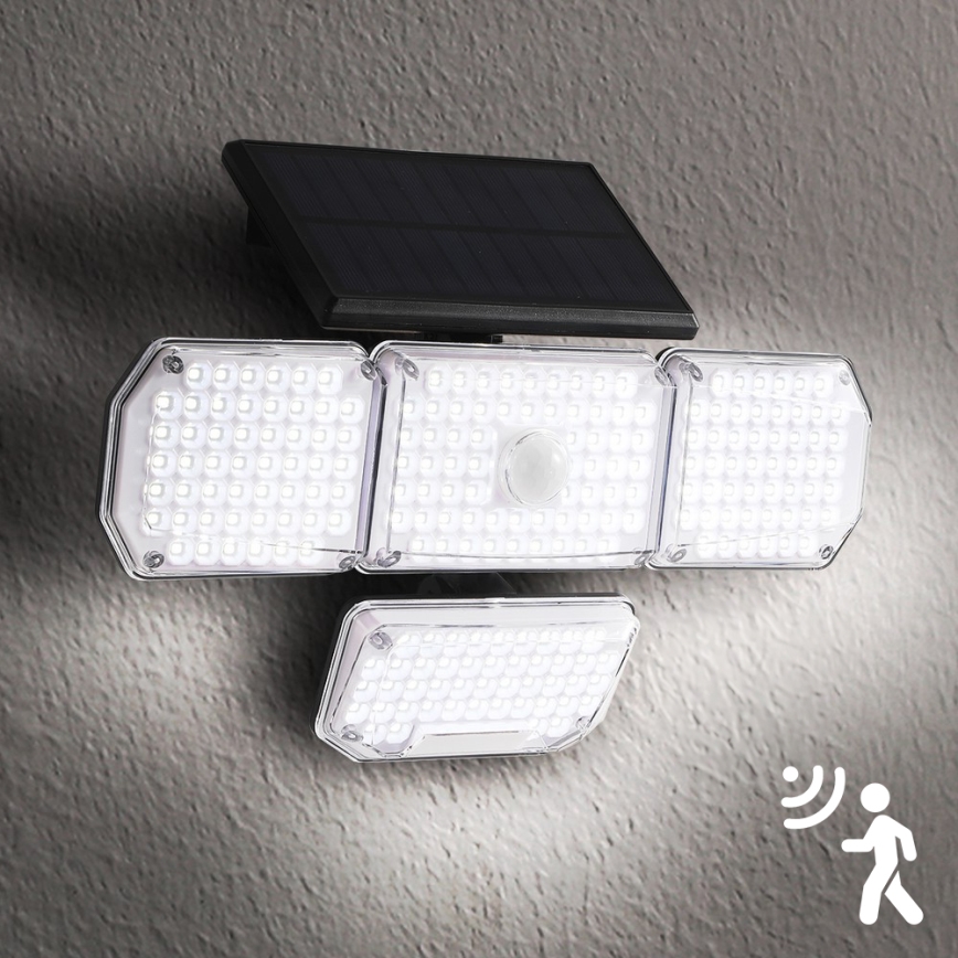 Brilagi - Ηλιακό φωτιστικό τοίχου LED με αισθητήρα WALLIE LED/5W/5,5V IP65