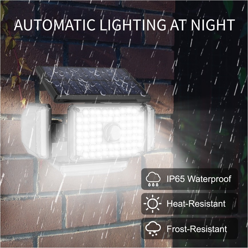 Brilagi - Ηλιακό φωτιστικό τοίχου LED με αισθητήρα WALLIE LED/5W/5,5V IP65