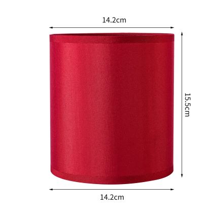 Brilagi - Universal φωτιστικό NUBILA E27 15,5x14 εκ. Πομπηϊκό κόκκινο