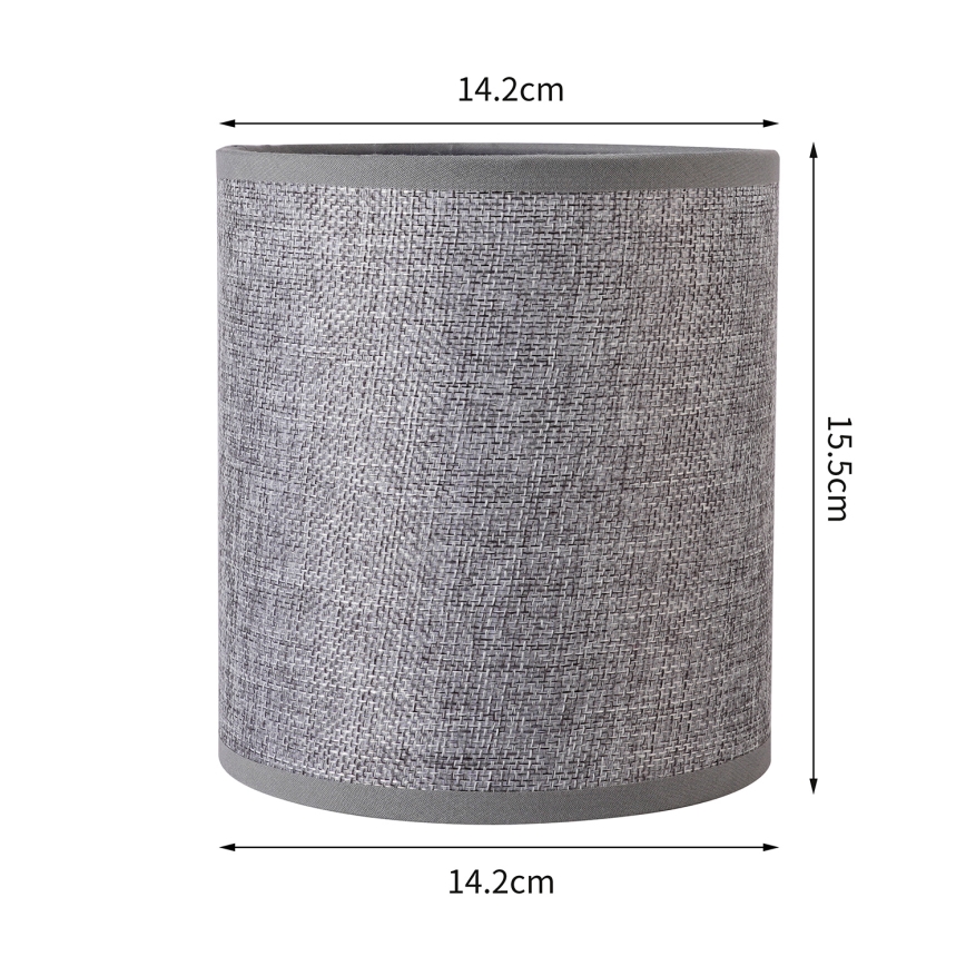 Brilagi - Universal φωτιστικό NUBILA E27 15,5x14 εκ. γκρι