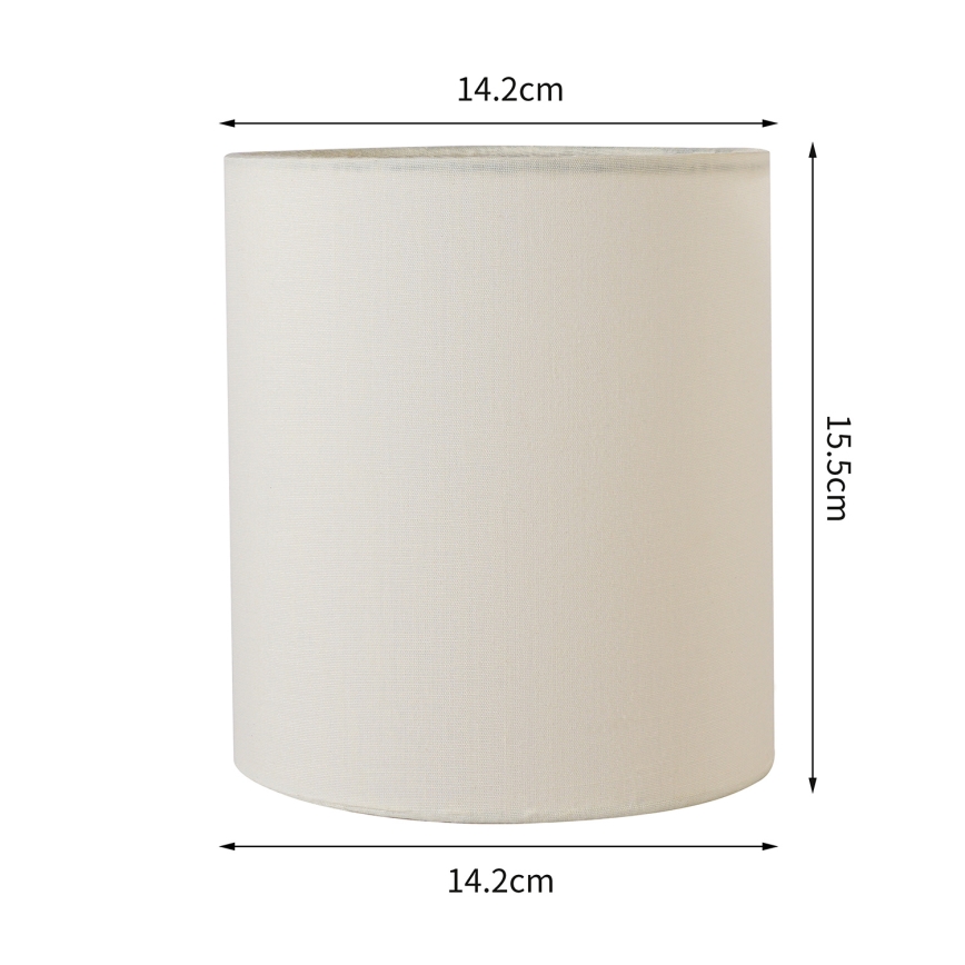 Brilagi - Καπέλο φωτιστικού universal NUBILA E27 15,5x14 εκ. κρεμ