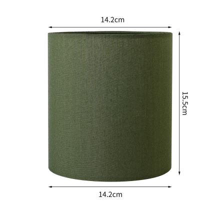 Brilagi - Καπέλο φωτιστικού universal NUBILA E27 15,5x14 εκ. πράσινο