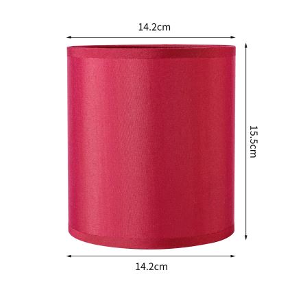 Brilagi - Καπέλο φωτιστικού universal NUBILA E27 15,5x14 εκ. ροζ