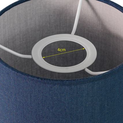 Brilagi - Universal φωτιστικό NUBILA E27 15,5x14 εκ. σκούρο μπλε