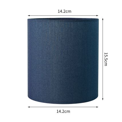 Brilagi - Universal φωτιστικό NUBILA E27 15,5x14 εκ. σκούρο μπλε