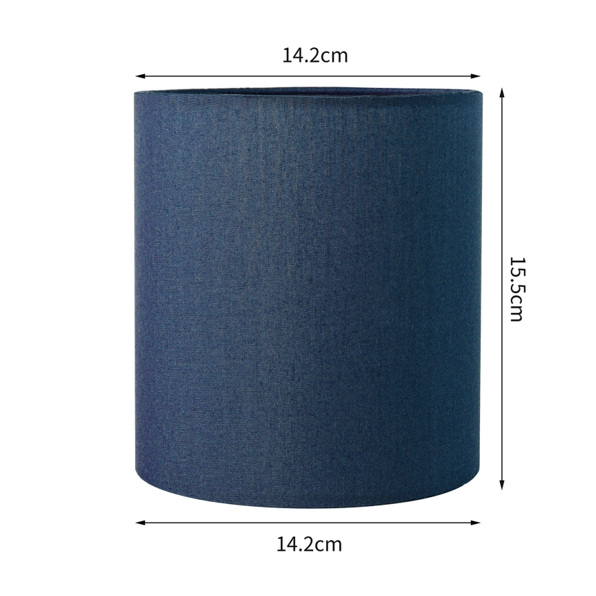 Brilagi - Universal φωτιστικό NUBILA E27 15,5x14 εκ. σκούρο μπλε