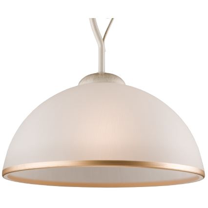 Brilagi - Κρεμαστό πολύφωτο LED ANTICO 1xE27/60W/230V λευκή πατίνα