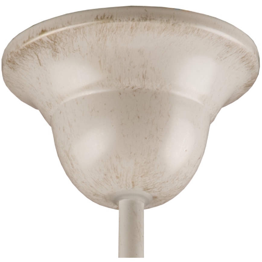 Brilagi - Κρεμαστό πολύφωτο LED ANTICO 1xE27/60W/230V λευκή πατίνα