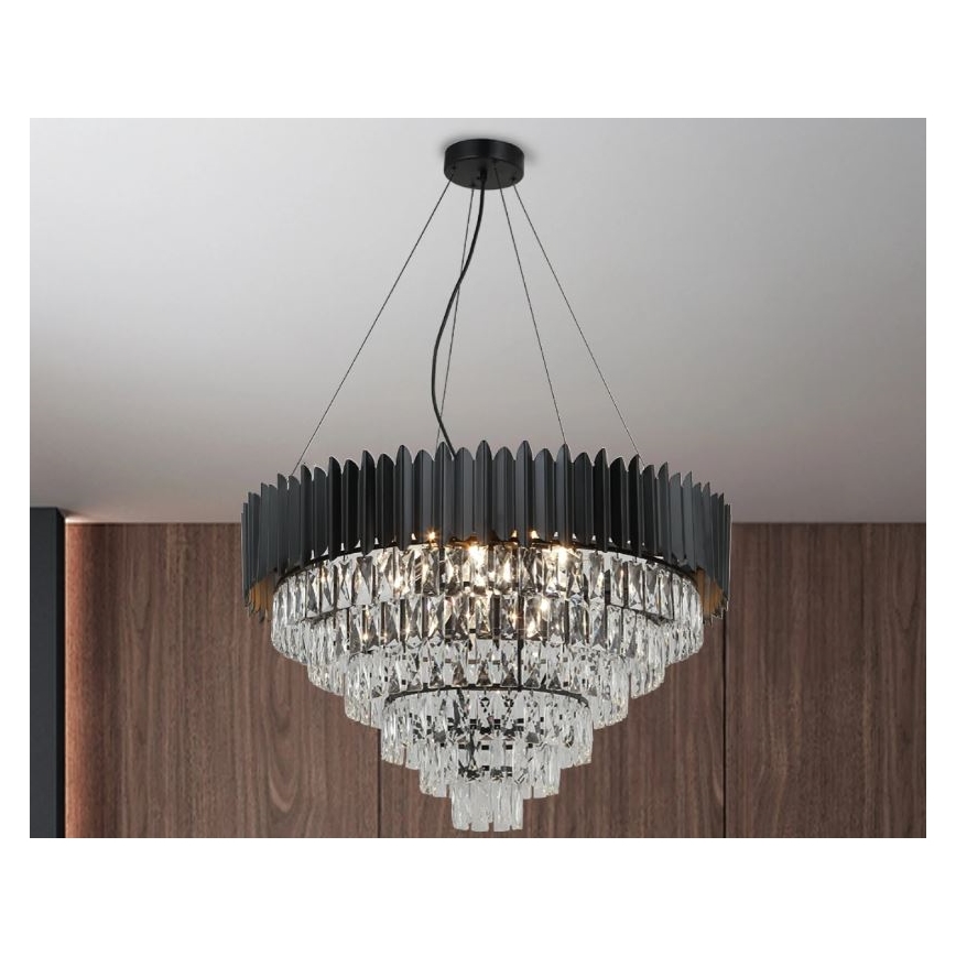 Brilagi - Κρεμαστό φωτιστικό με καλώδιο CARLOS 11xE14/40W/230V διάμ. 80 εκ.