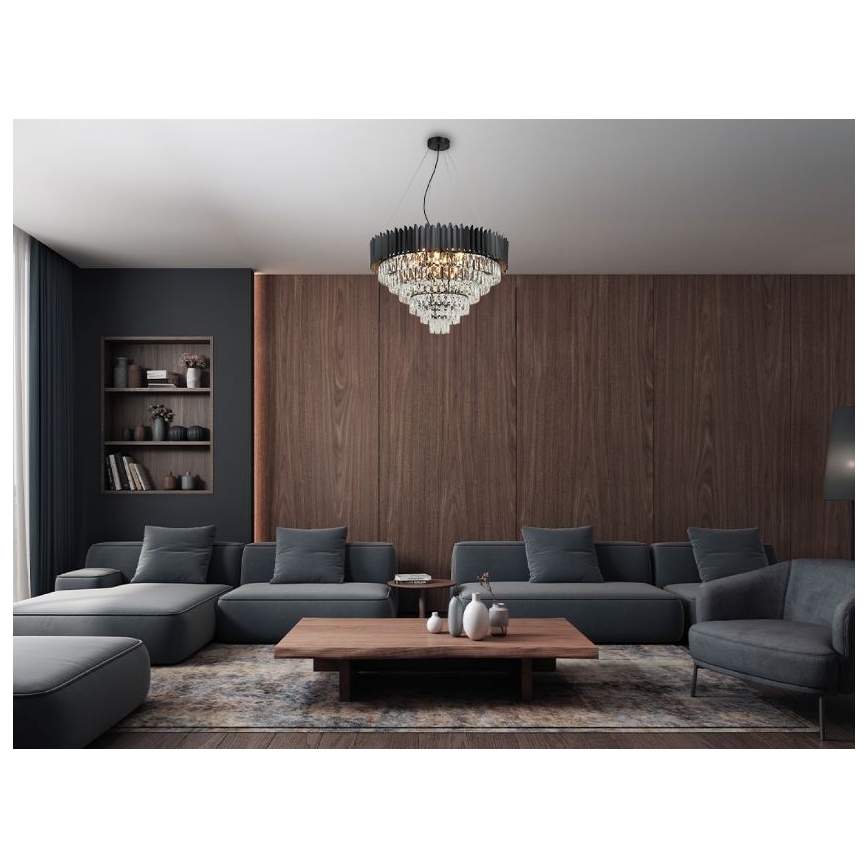 Brilagi - Κρεμαστό φωτιστικό με καλώδιο CARLOS 11xE14/40W/230V διάμ. 80 εκ.