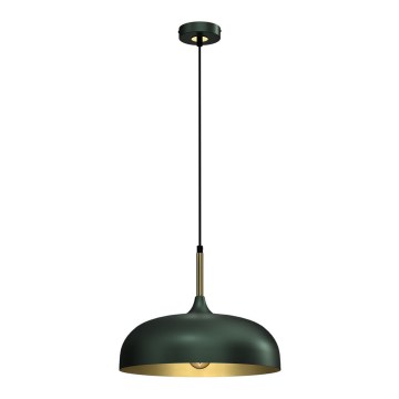 Brilagi - Κρεμαστό φωτιστικό οροφής ABRAHAM 1xE27/60W/230V διάμετρος 35 cm πράσινο