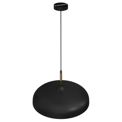 Brilagi - Κρεμαστό φωτιστικό οροφής ABRAHAM 1xE27/60W/230V διάμετρος 45 cm μαύρο