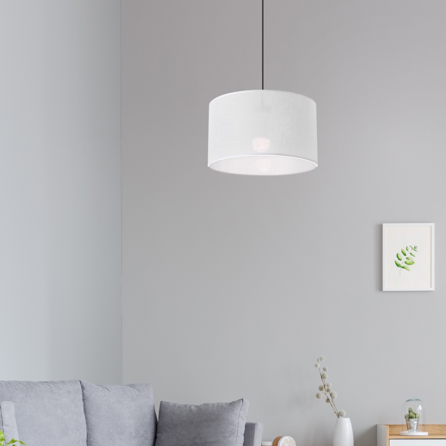 Brilagi - Κρεμαστό φωτιστικό οροφής ANTHONY 1xE27/60W/230V δρυς/λευκό