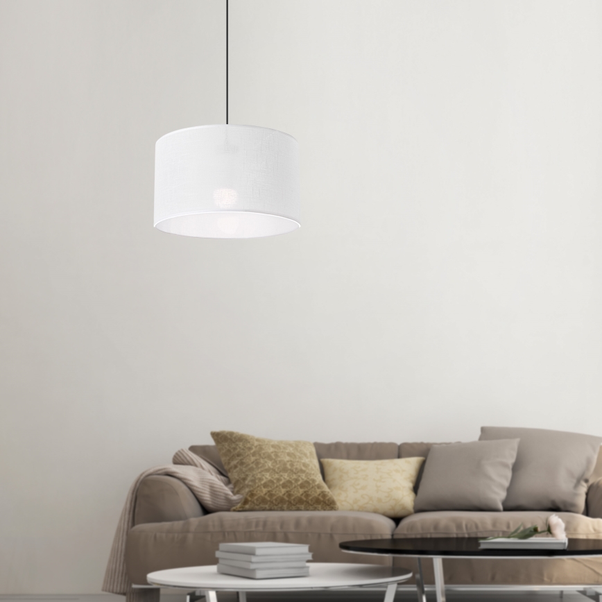 Brilagi - Κρεμαστό φωτιστικό οροφής ANTHONY 1xE27/60W/230V δρυς/λευκό