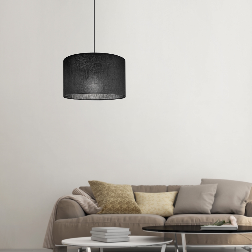 Brilagi - Κρεμαστό φωτιστικό οροφής ANTHONY 1xE27/60W/230V δρυς/μαύρο