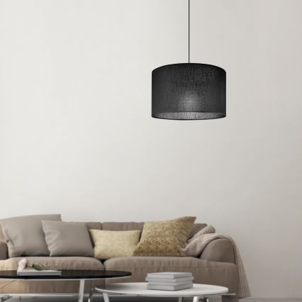 Brilagi - Κρεμαστό φωτιστικό οροφής ANTHONY 1xE27/60W/230V δρυς/μαύρο