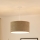 Brilagi - Κρεμαστό φωτιστικό οροφής BOUCLE ROLLER 1xE27/15W/230V διάμετρος 45 cm καφέ