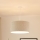 Brilagi - Κρεμαστό φωτιστικό οροφής BOUCLE ROLLER 1xE27/15W/230V διάμετρος 45 cm κρεμ