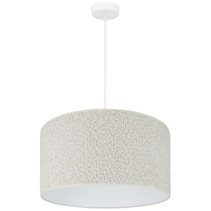 Brilagi - Κρεμαστό φωτιστικό οροφής BOUCLE ROLLER 1xE27/15W/230V διάμετρος 45 cm κρεμ