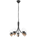 Brilagi - Κρεμαστό φωτιστικό οροφής COTTAGE 5xG9/40W/230V οξιά/λευκό