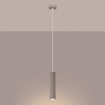 Brilagi - Κρεμαστό φωτιστικό οροφής CRESTO 1xGU10/10W/230V taupe