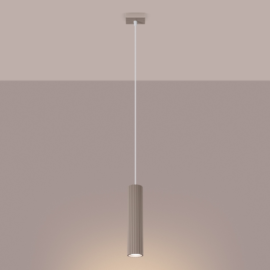 Brilagi - Κρεμαστό φωτιστικό οροφής CRESTO 1xGU10/10W/230V taupe
