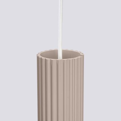 Brilagi - Κρεμαστό φωτιστικό οροφής CRESTO 1xGU10/10W/230V taupe