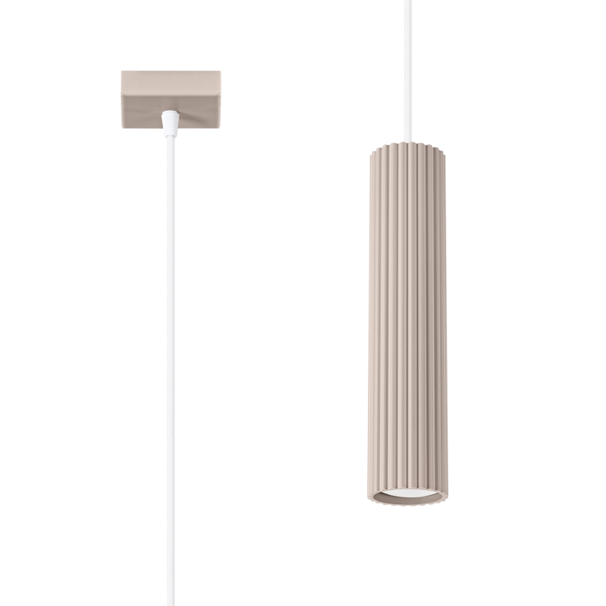 Brilagi - Κρεμαστό φωτιστικό οροφής CRESTO 1xGU10/10W/230V taupe