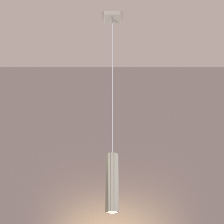 Brilagi - Κρεμαστό φωτιστικό οροφής CRESTO 1xGU10/10W/230V κρεμ