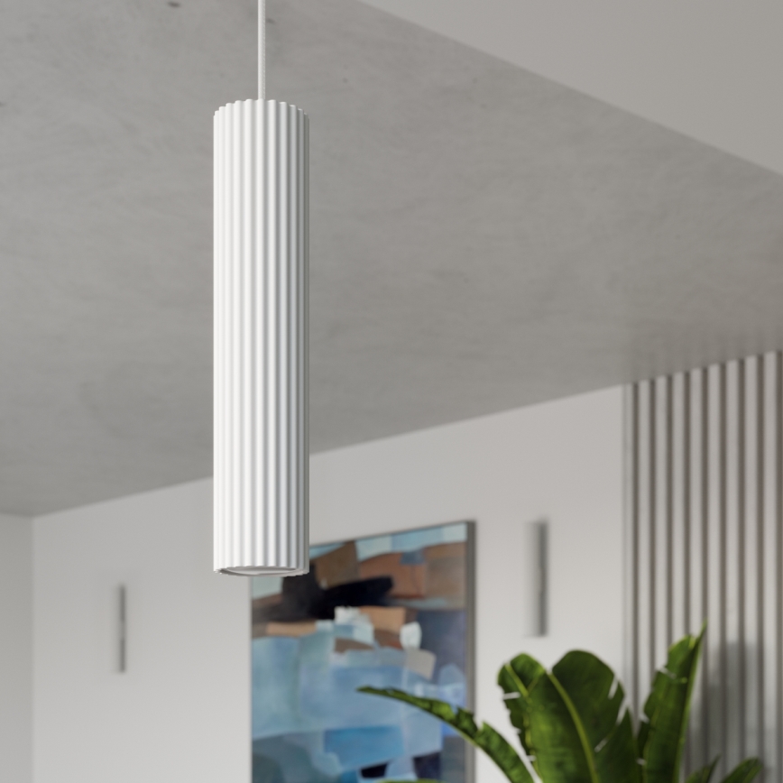 Brilagi - Κρεμαστό φωτιστικό οροφής CRESTO 1xGU10/10W/230V λευκό
