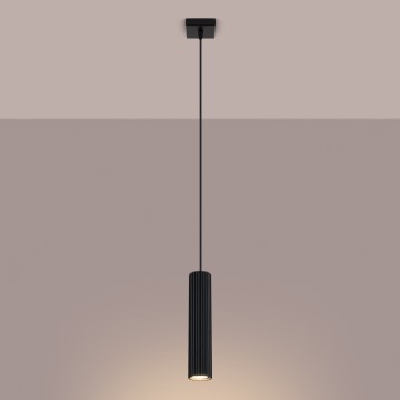 Brilagi - Κρεμαστό φωτιστικό οροφής CRESTO 1xGU10/10W/230V μαύρο